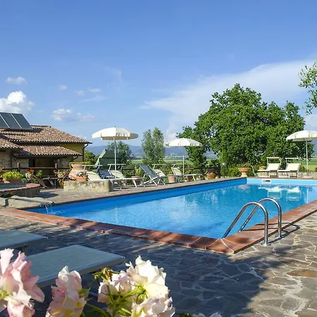 度假居 Snuggy Holiday In Castiglion Fiorentino, Stunning Views 哥尔顿